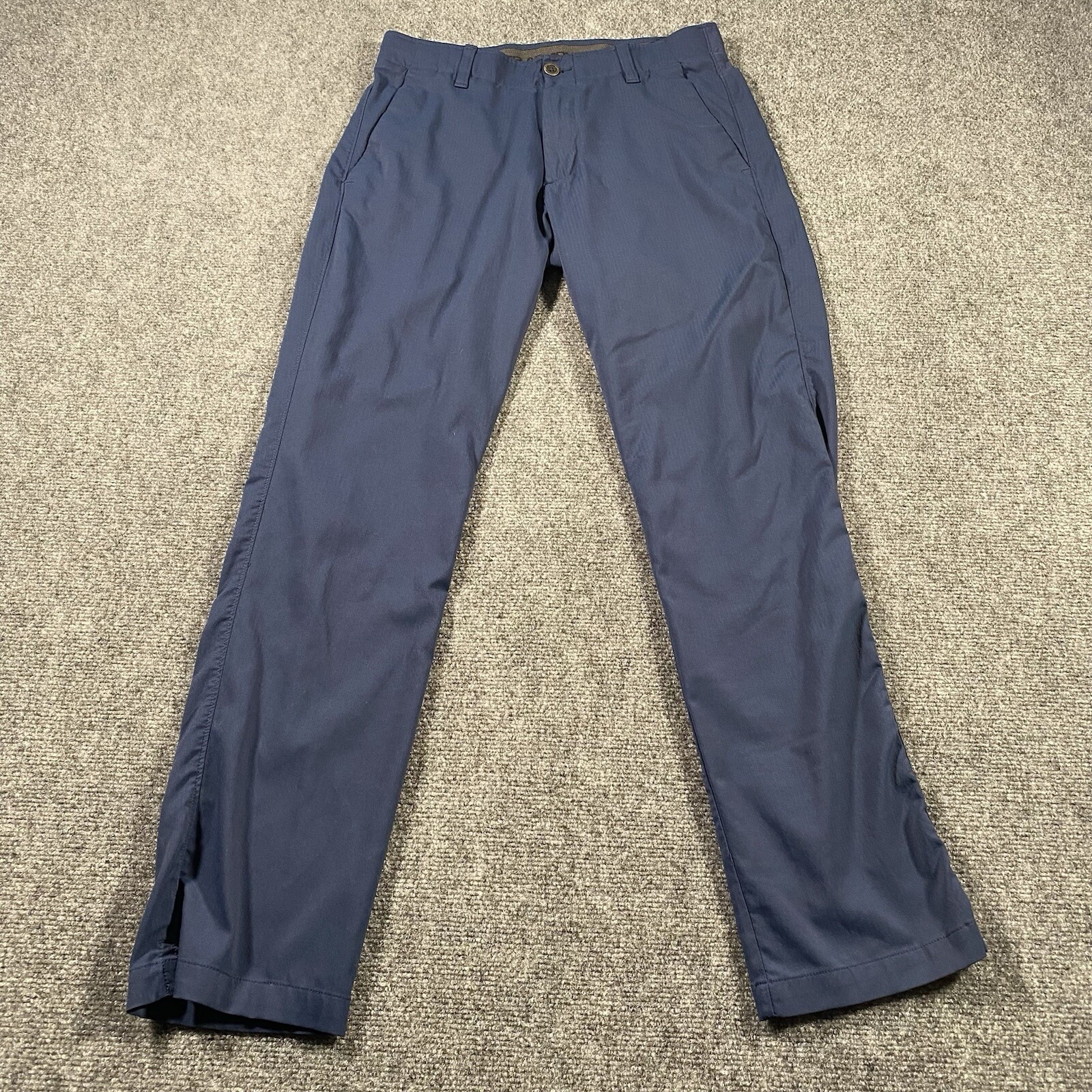 Under Armour Showdown Golf Pants Mens 32x32 Navy Blue Stretch Performance Nylon